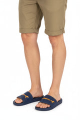 Rider Free Ii Slide Ad For Men, Blue&Green BA405- SLM57