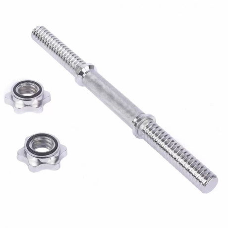 14 THREAED BAR WITH TWO STAR COLLARS (35CM) - Runner