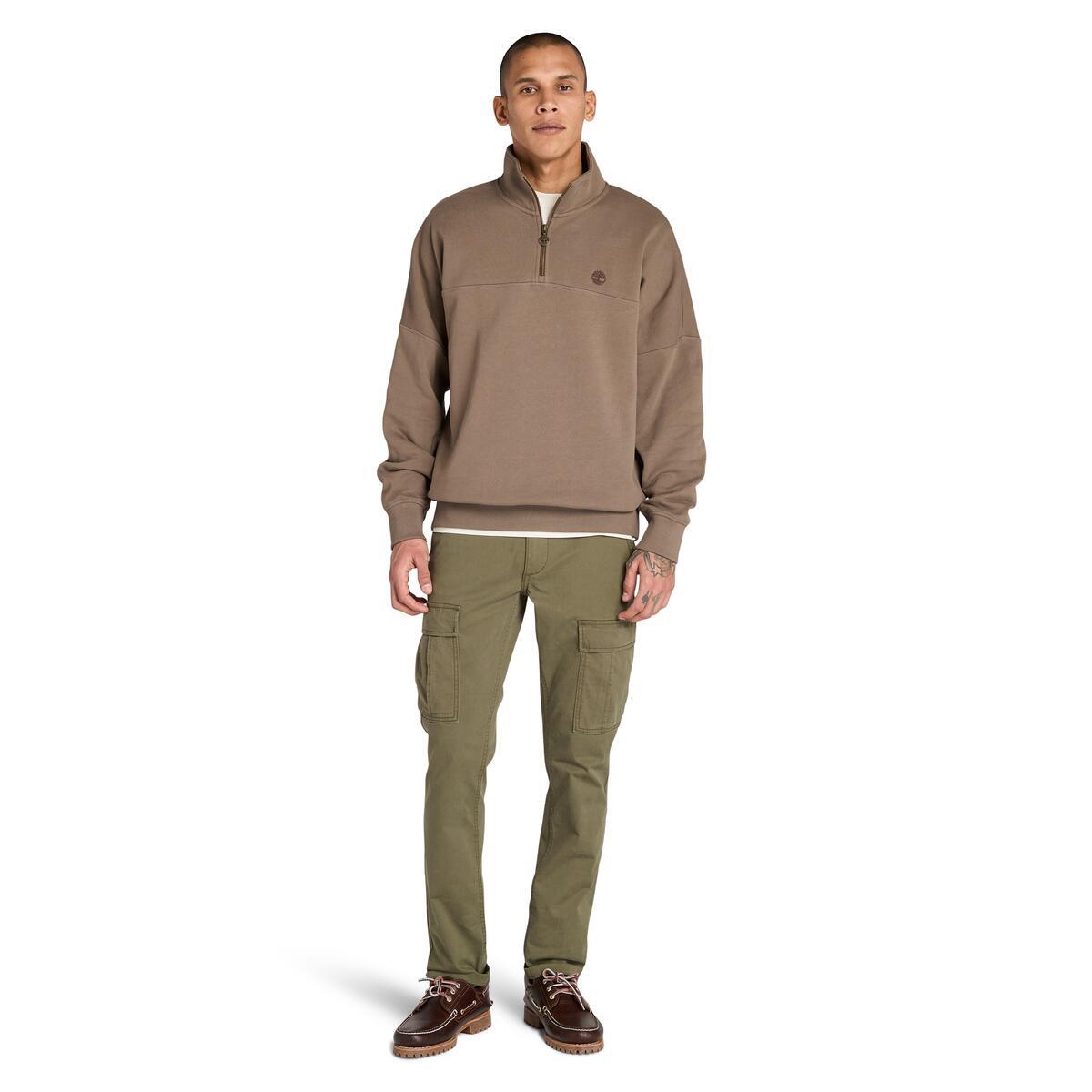 1/4 Zip Sweatshirt - Runner