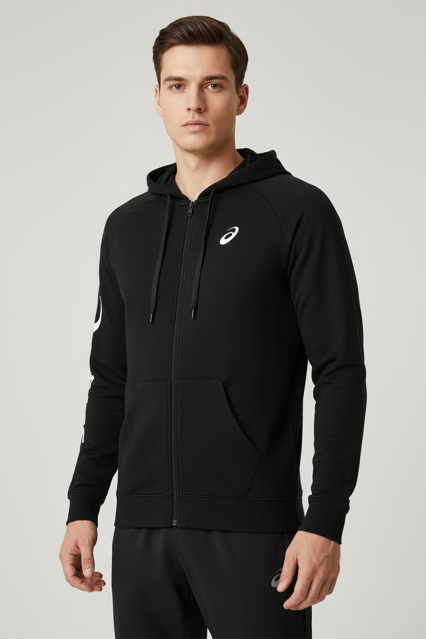 Big Asics Fz Hoodie