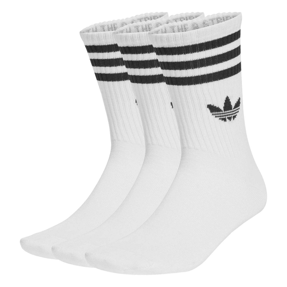 3 Stripes Crew Socks 3 Pairs - Runner
