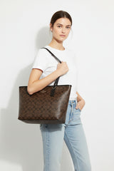 COACH Mini Rowan Crossbody Bag In Blocked Signature HB22