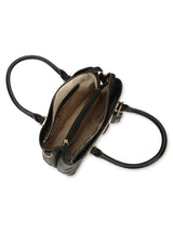 GUESS Coal Printed Nell Logo Satchel Bag GB538