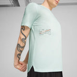 PUMA RUN Mesh Graphic Tee Men
