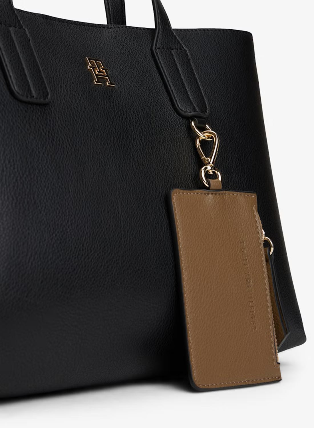 TOMMY HILFIGER DISTINCT Logo Detail Satchel Bag TB307