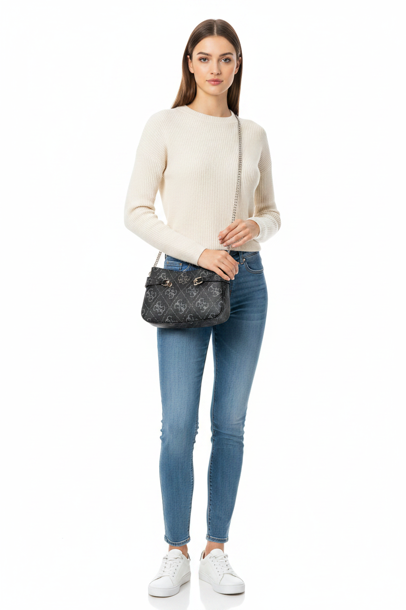 GUESS Leona Logo Shoulder Bag GB545