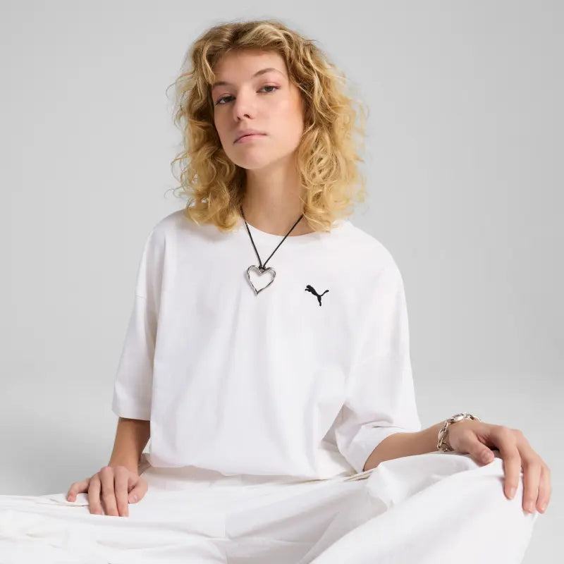 WARDROBE Essentials Oversized Short Tee Women
