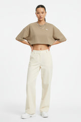 WARDROBE Essentials Oversized Short Tee Women