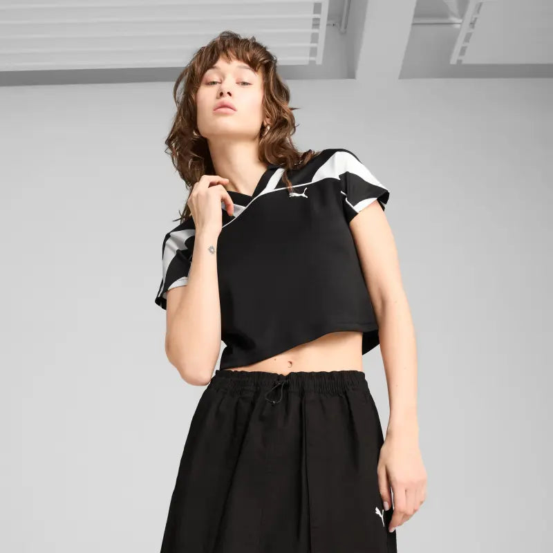 FUTURE.PUMA.ARCHIVE Football Jersey Baby Tee Women