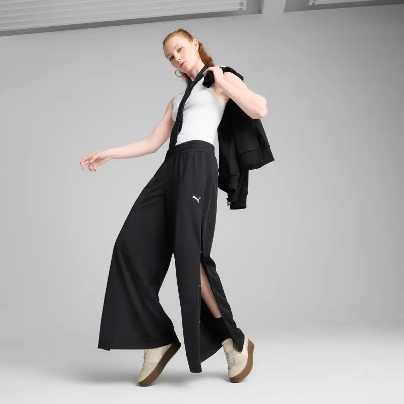 WARDROBE Essentials Low Rise Popper Pants Women
