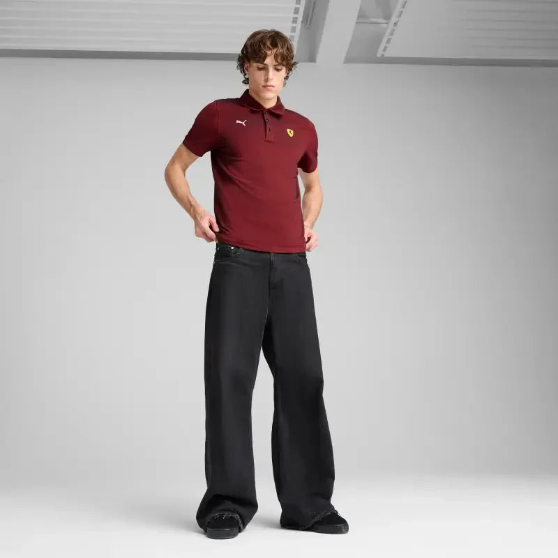 Scuderia Ferrari HP Race 2 Tone Polo Men