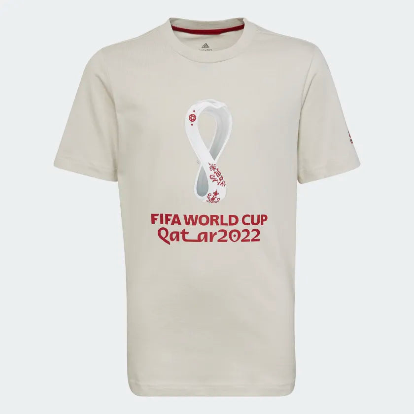 ADIDAS KIDS FIFA WORLD CUP 2022™ OFFICIAL EMBLEM TEE HD6384
