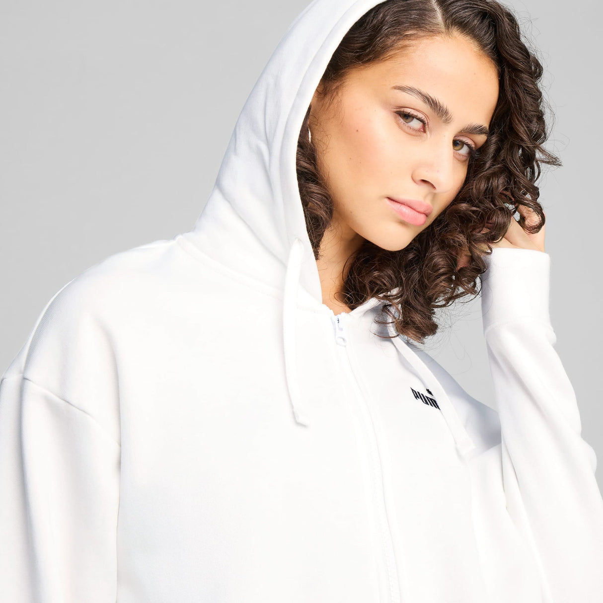ESS Small No. 1 Logo Comfort Full-Zip Hoodie Women