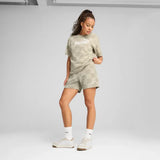 ESS GRAPHIC Mid-Rise 5" Shorts Women