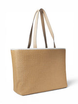 TOMMY HILFIGER Keaton Ii Straw Tote Women beige TB221