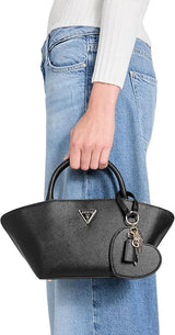 GUESS Black bolena mini satchel bag GB558