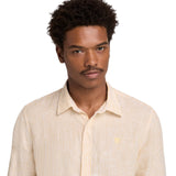 Mill Brook Linen Striped Shirt
