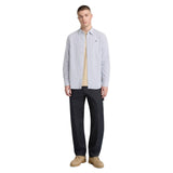 Ls Seersucker Striped Shirt (Regular)