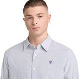 Ls Seersucker Striped Shirt (Regular)
