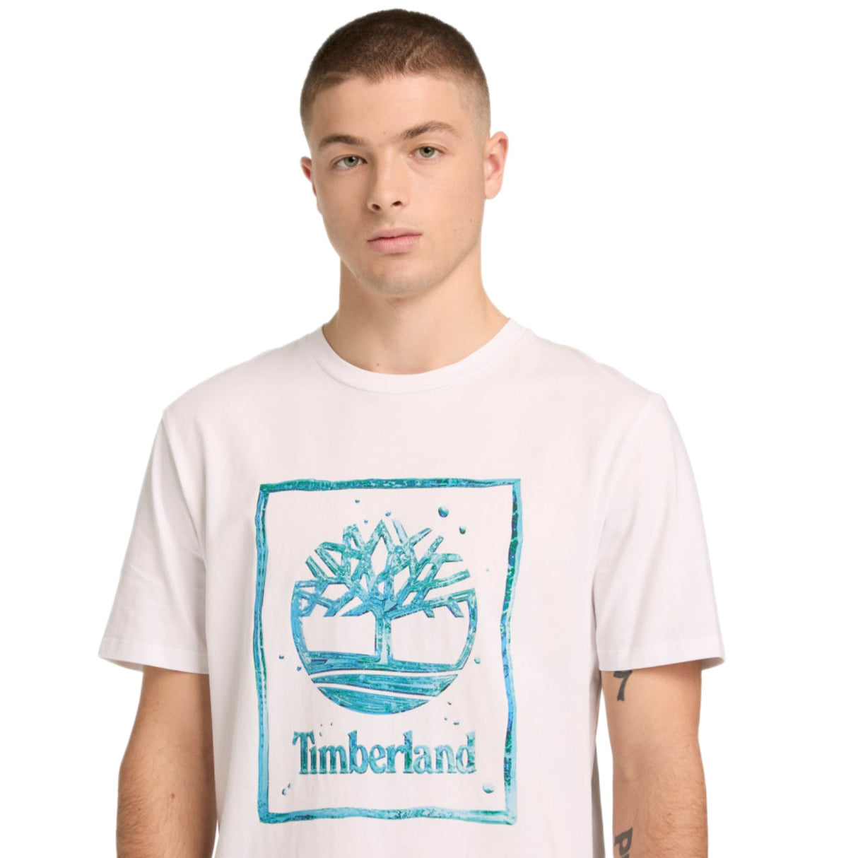 Water Stack Logo Short Sleeve Tee