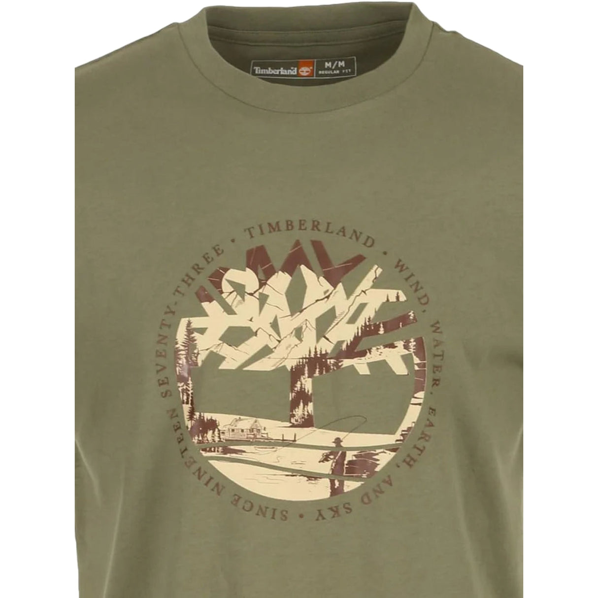 Tree Logo Lake House Graphic Tee