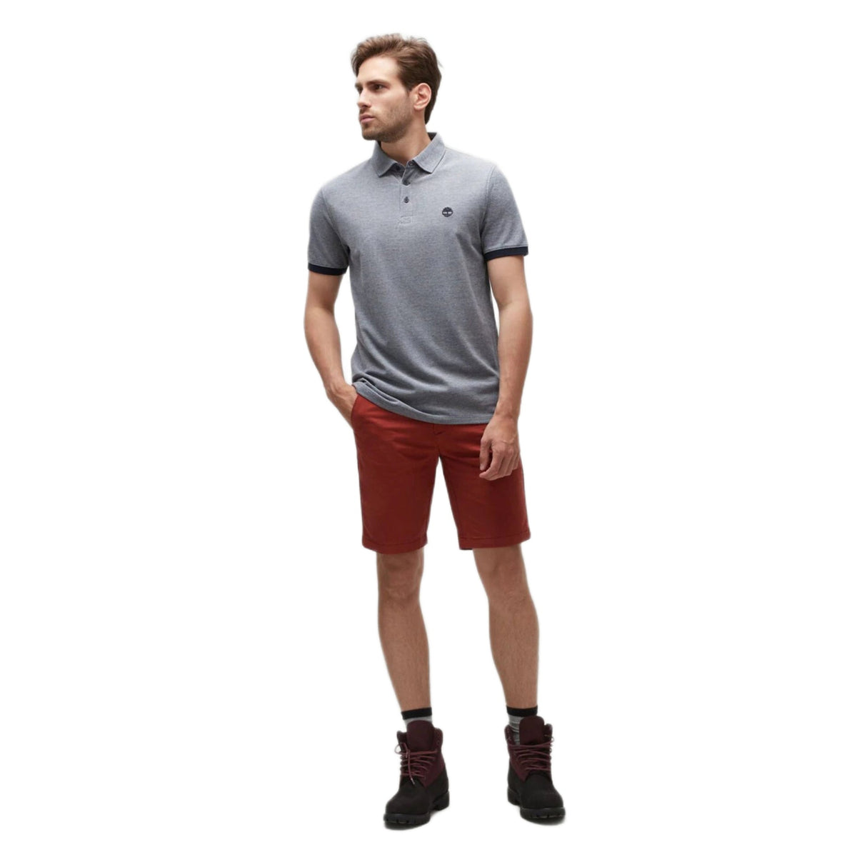 Baboosic Brook Oxford Short Sleeve Polo