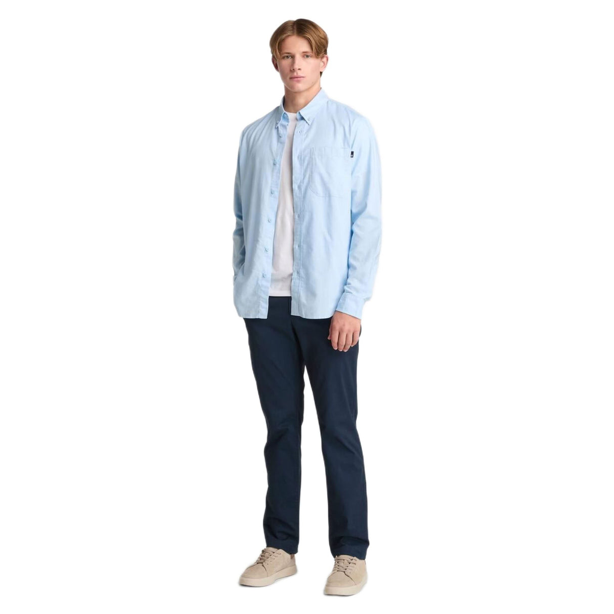 Gale River Yarn Dyed Oxford Ls Shirt