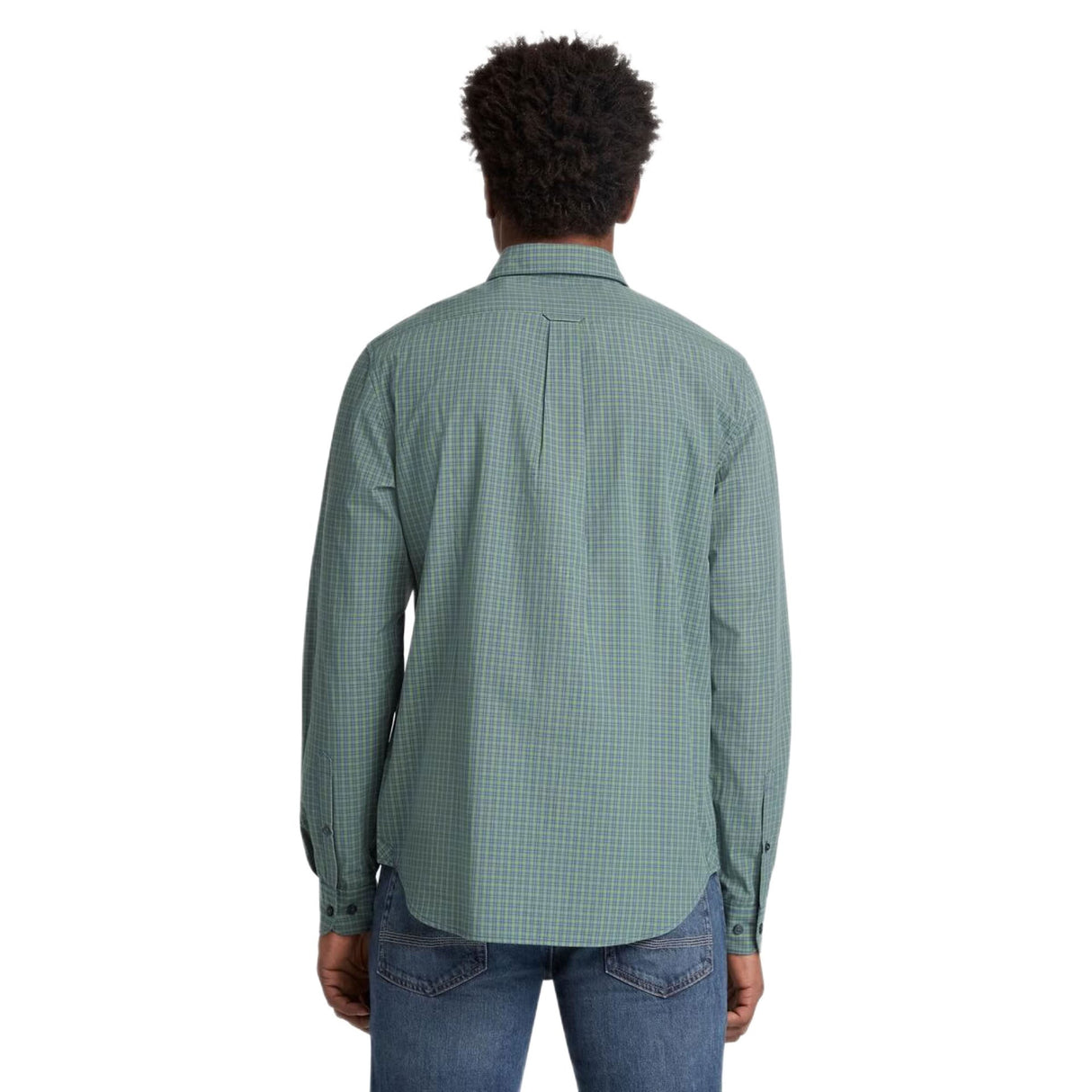 Micro Plaid Poplin Shirt