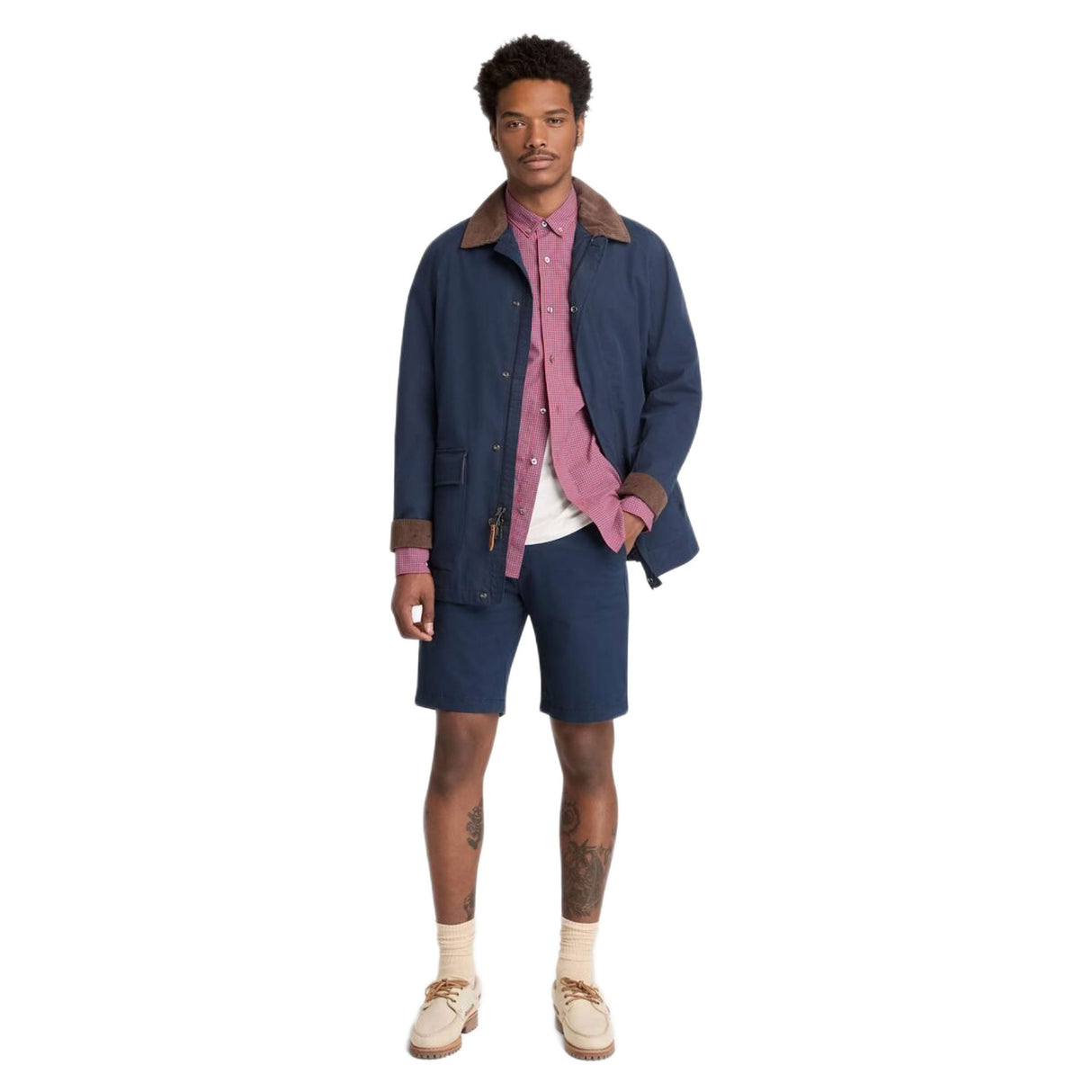 Micro Plaid Poplin Shirt