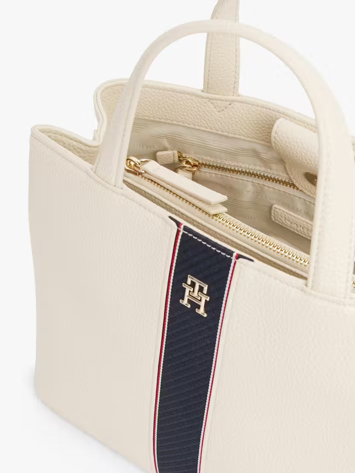 TOMMY HILFIGERMonogram Satchel Handbag TB145