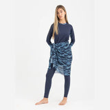 Chiffon Wrap - Deep Wave