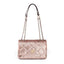 GUESS Sequinned Embellished Structured Shoulder Bag with Quilted Detail BAG - METALLIC - GB6 - Runner