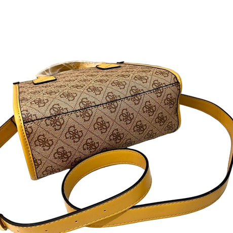 GUESS SILVANA MINI SHOULDER BAG - BROWN - GB16 - Runner