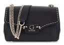 Guess Black Solid Crossbody Embellished Sling Bag GB550