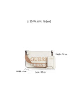 GUESS caracara zip-top crossbody GB548