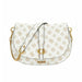 Guess Kuba Tri Compartment Flap  bag-WHITE-