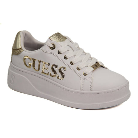 Guess Women Cordell Sequin Low - Top - Gold GUW495 - Runner