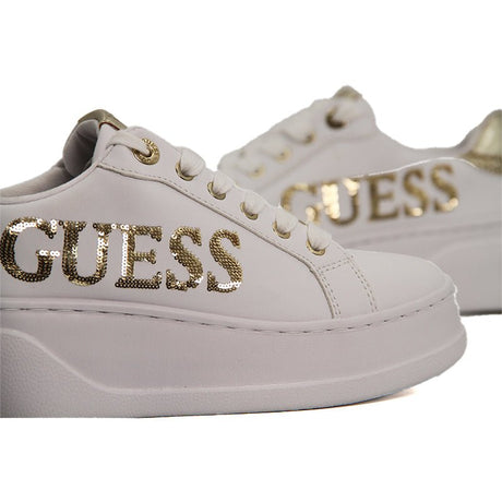 Guess Women Cordell Sequin Low - Top - Gold GUW495 - Runner