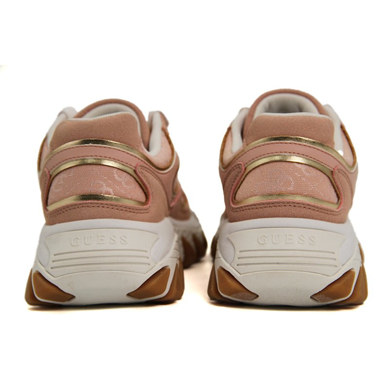 Guess Women Cordell Sequin Low - Top - Gold GUW496 - Runner