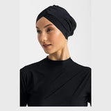 Sleek Swim Turban - Black