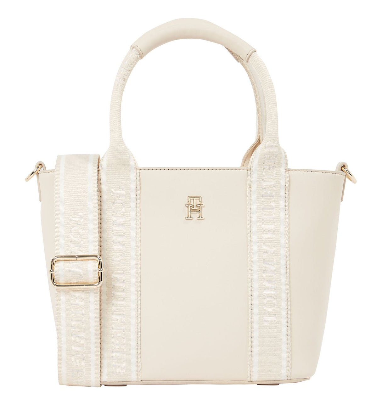 TOMMY HILFIGER TH Logotape Tote S Sugarcane TB217