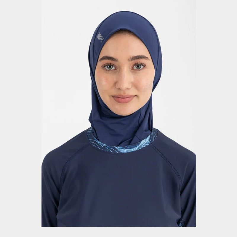 Ultra-Fit Swim Hijab - Navy