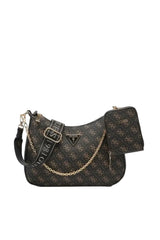 Guess Coal Brown Women Shoulder Bag GB543