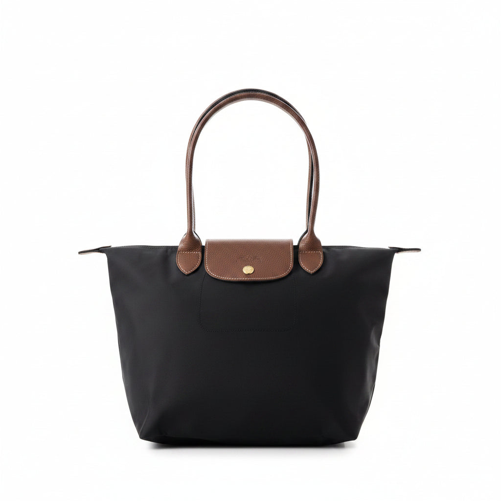 LONGCHAMP Large Le Pliage-ShoulderBag-Black - LB3