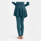 Wave Cover-Up Skirt - Deep Teal
