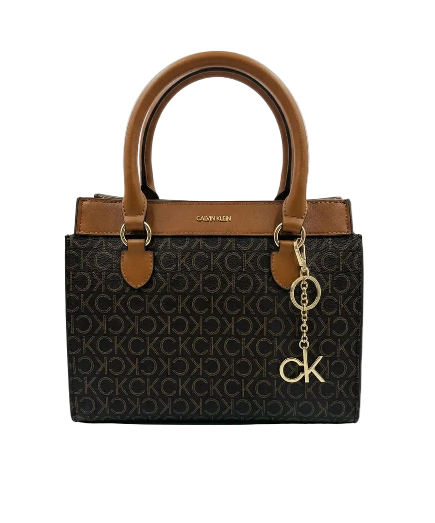 Calvin Klein  Monogram Satchel HANDBAG CB122