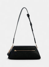 GUESS Black bolena flap shoulder bag  GB567