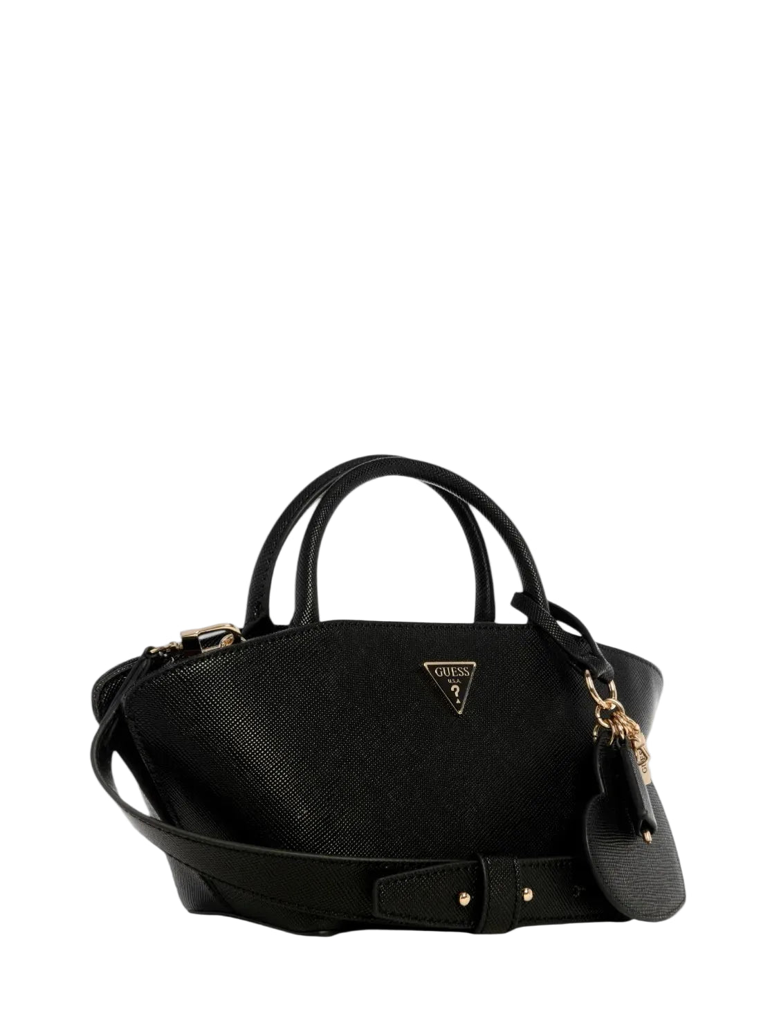 GUESS Black bolena mini satchel bag GB558