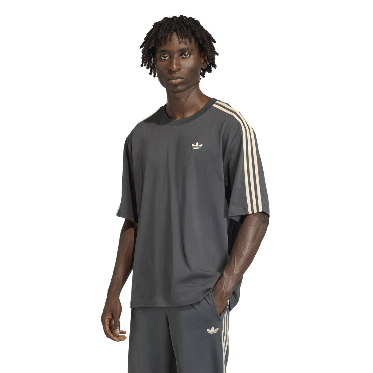 ADICOLOR 3-STRIPES OVERSIZED T-Shirt - Runner
