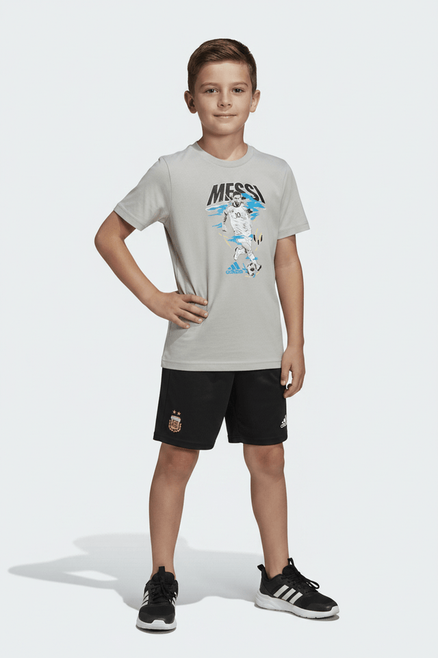 Adidas Messi Football Graphic Tee Hg1984 - Runner